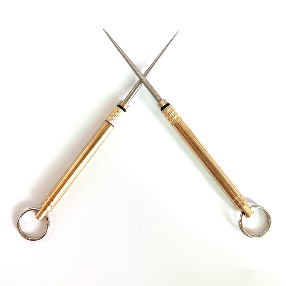 Portable Titanium Alloy Toothpicks Pocket Toothpick Holder for Outdoor