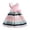 Pink, variant on Tbopshirt Toddler Clothing,Toddler Girls Satin Bowknot Flower Decoration Birthday Party Gown Long Dresses