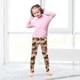 thumbnail image 5 of joogoo Girls' Leggings Horses Running Yoga Pants 7-8T, 5 of 8