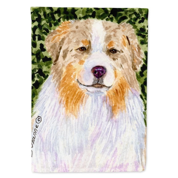 Caroline's Treasures SS8733-FLAG-PARENT Australian Shepherd Flag, , multicolor