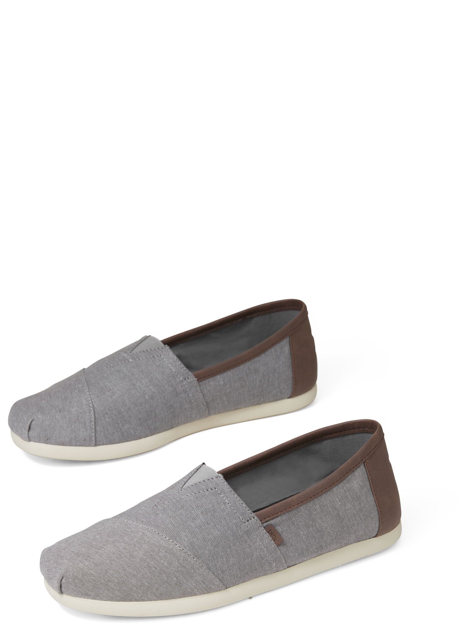 TOMS Men's Frost Chambray Classic Slip-On Shoes - image 1 of 2
