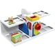 thumbnail image 2 of de pared compatible con Little Tikes Story Dream Machine Books Starter Set,de almacenamiento de libros de cuentos, para Little Tikes para libro de cuentos, reproducción de,Azul y blanco, 2 of 13