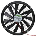 thumbnail image 2 of 100W Solar Panel 10 inch extractor solar panel powered Ventilator Fan For Greenhouse Pet Chicken House, 2 of 9