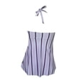 thumbnail image 2 of Traje de Baño Ocean Pacific para Mujer Tankini con Cuello Halter, Amplio Estampado a Rayas Multicolor Talla EG 2 Piezas, 2 of 4