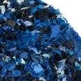 thumbnail image 6 of SAFAVIEH Rio Cassandra Confetti Polyester Shag Area Rug, Blue/Multi, 6' x 6' Round, 6 of 7