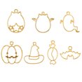 thumbnail image 3 of MasteelfCA 35pcs Halloween UV Crystal Resin Epoxy Frame Hollow Metal Frame DIY Pendant, 3 of 8