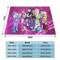 thumbnail image 4 of My Lit-Tle Pony Fleece Blanket Super Soft Cozy Throw Blanket Fuzzy Comfy Flannel Blanket Warm Plush Blankets And Throws For Couch, Sofa, Bed 60"X50", 4 of 7
