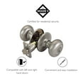 thumbnail image 4 of Design House Cambridge Keyed Entry Door Knob, Satin Nickel, 4 of 15