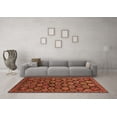 thumbnail image 3 of Ahgly Company Indoor Rectangle Oriental Orange Industrial Area Rugs, 5' x 8', 3 of 4