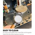 thumbnail image 2 of Arboraoe Filtre à Café Espresso 51mm - 500 Pcs Filtre à Café Non Blanchi pour Machine à Espresso - Filtres à Espresso Jetables Compatibles avec Breville Barista, Mr. Coffee, & Plus, 2 of 5