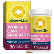 Women's Probiotics 90 Billion CFU Guaranteed, 12 Strains, Shelf Stable, Gluten Dairy & Soy Free, 30 Capsules, Ultimate Flora Women's Care-60 Day Money Back Guarantee