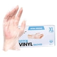 thumbnail image 3 of Guantes de vinilo desechables ForPro de grado industrial, 100 unidades, 3 of 7