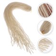 thumbnail image 4 of Shisuyan Crochet Hair Extensions White High Temperature Fibre 1Pcs 90X8CM, 4 of 9