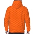 thumbnail image 7 of Honeii Orange Scales Pattern Mens Hoodies Men's Loose Sleeve Sweatshirt,Pullover Hooded Sweatshirt for Men,Essentials Hoodie-3X-Large, 7 of 7