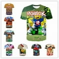 thumbnail image 2 of ROBLOX T-shirt à Manches Courtes à Col Rond Imprimé, T-shirt d'Anime pour Adolescents, Manches Courtes Confortables et Décontractées pour Garçons et filles-Vinsniv, 2 of 3