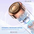 thumbnail image 3 of Women Bikini Trimmer Wet Dry Painless Shaver Machine for Face Woman's Beard, 3 of 5