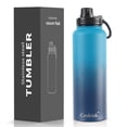 thumbnail image 1 of Termo Credrink 32 OZ de Acero Inoxidable con Aislamiento al Vacío - Azul Degradado, 1 of 10