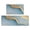 Blue and Gold Marble Pattern-1, variant on Blue and Gold Marble Pattern Anti Fatigue Kitchen Rugs Set Of 2, Non Slip Washable Decorative Floor Mats for Kitchen Sink Laundry, 17"x30" and 17"x47"