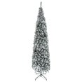 thumbnail image 1 of Árbol de Navidad HOMCOM cubierto de nieve de 9 pies de altura con 1014 puntas, 1 of 9