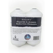 Royal Berkey Gravity-Fed Water Filter with 2 Black Berkey Elements and 2 PF-2 Fluoride and Arsenic Reduction Elements