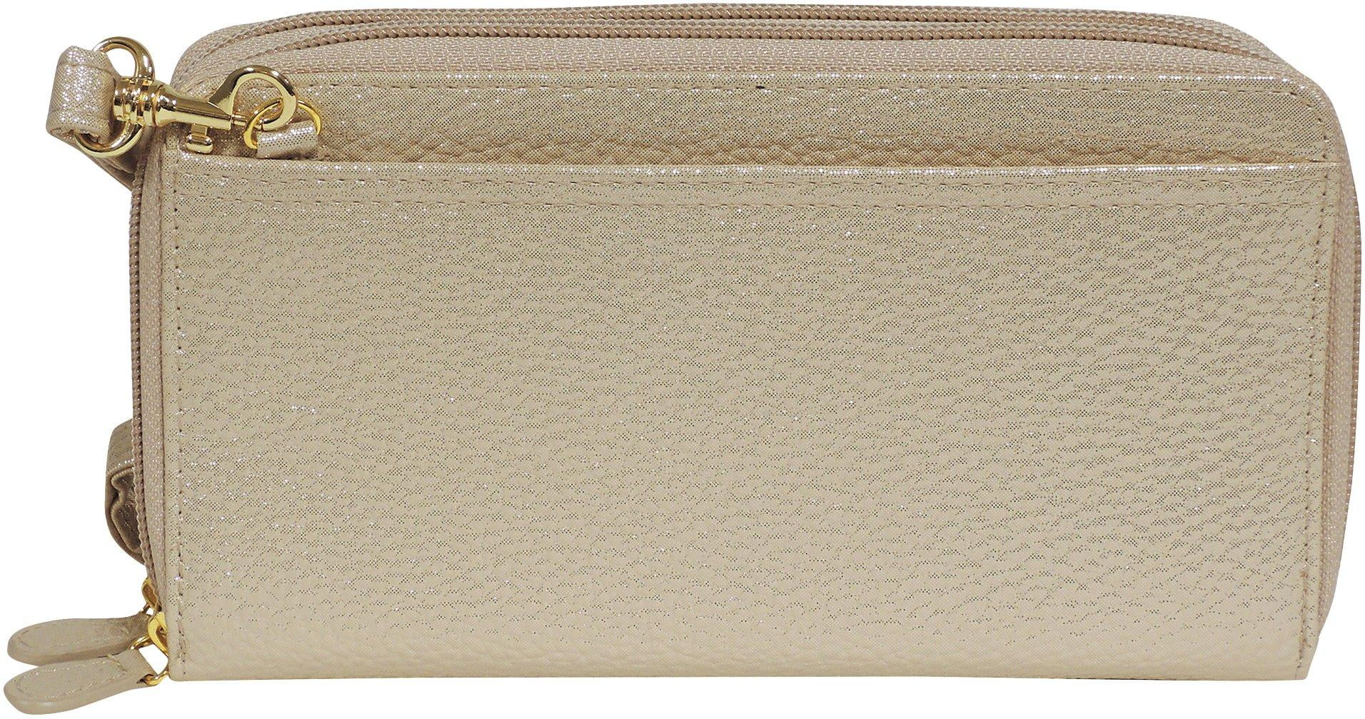 buxton organizer mini crossbody bag