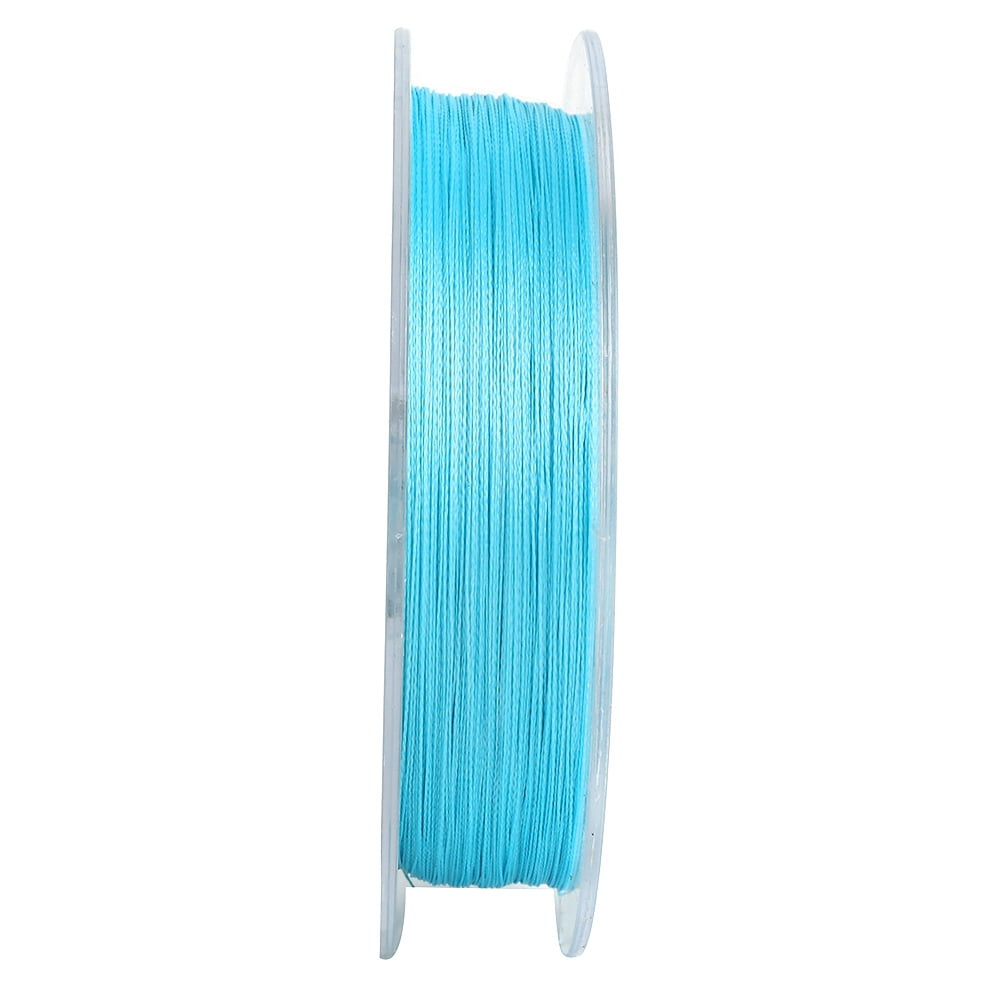 HERCULES Super Strong 1000M 1094 Yards Braided Fishing Line 8 LB Test for Saltwater Freshwater PE Braid Fish Lines 4 Strands - Blue, 8LB (3.6KG), 0.10MM