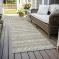 thumbnail image 6 of Addison Rugs Chantille Indoor/Outdoor Transitional Southwest Beige Washable Runner Rug, 2'3" x 7'6", 6 of 6
