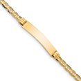 thumbnail image 1 of Quality Gold LID77-8 14K Yellow Gold Anchor Link ID 8 in. Bracelet, 1 of 1