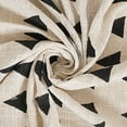 thumbnail image 6 of DecorAvenue Hand Block Printed Mud Cloth Bed Throw Blanket - 100% Cotton Boho Sofa Couch Cover, Ethnic Tribal Design, Decorative Blanket for Living Room Bedroom (50x70 Inch, Pattern 12), 6 of 10