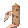 thumbnail image 3 of Wildlife Sciences Suet Plus Suet Plug Bird Food Variety 5-Pack with Feeder | Suet Plug Feeder | 2 Packs of Peanut Plugs and 2 Packs of Sunflower Plugs for woodpeckers and wild birds, 3 of 4
