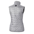 thumbnail image 3 of Women's Cutter & Buck Gray George Washington University Vault Rainier PrimaLoft Eco Insulated Full-Zip Puffer Vest, 3 of 3