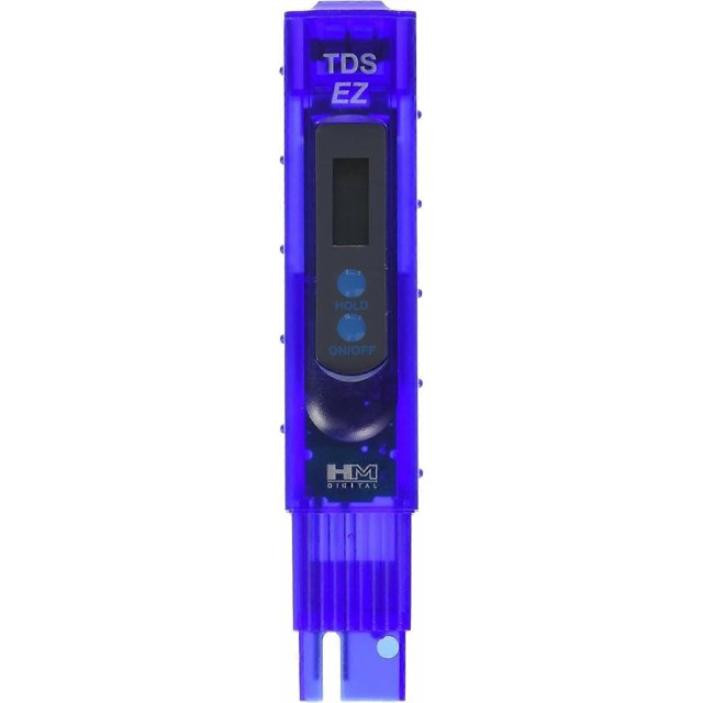 TDS-EZ Water Quality TDS Tester, 0-9990ppm Measurement Range, 1ppm Resolution, Accuracy of +/-3% of Reading