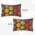 thumbnail image 4 of Balery Spices And Herbs Bedding Queen Pillow Cases - Envelope Closure - Soft Brushed Microfiber Fabric - Shrinkage and Fade Resistant Pillow Cases-20"x30", 4 of 9