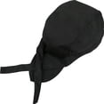 thumbnail image 2 of vlrwzc Japanese Style Chef Bandana Hat Adjustable Cotton Work Cap for Sushi Restaurants, 2 of 7