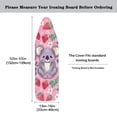 thumbnail image 5 of HELLHERO Ironing Board Cover Breathable Replacement Easy to Install 15x54 Inch, Purple Koala with Strawberries, 5 of 5