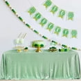 thumbnail image 2 of GFDYREE Sequin Tablecloth, Wedding, Dinning Table, Rectangular, 90"x132", Mint Green, 2 of 7