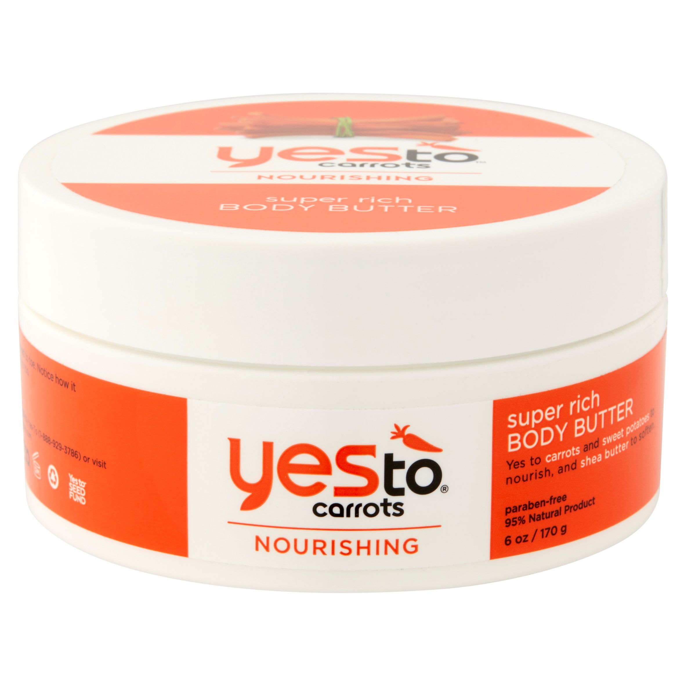 Yes To Carrots Nourishing Super Rich Body Butter 6 Oz - image 3 of 5