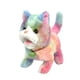 thumbnail image 4 of Gato de peluche eléctrico, animal de peluche tierno para la hora de dormir, recuerdo de fiesta para amigos verde, 4 of 9