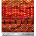 thumbnail image 3 of Soimoi Poly Georgette Fabric Bricks Panel Printed Craft Fabric by The Yard 52 Inch Wide, 3 of 3