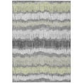 thumbnail image 2 of Addison Rugs Chantille Indoor/Outdoor Transitional Stripes Gray Washable Rectangle Rug, 9' x 12', 2 of 6