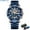 Blue Box, variant on Watch Top Brand Casual Sport Chronograph Men's Watches 323L Stainless Steel Wristwatch Big Dial Waterproof Quartz Clock