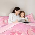 thumbnail image 4 of Homewish Number 18 7-Piece Twin Bedding Sets,Personalized Birthday Bedding Comforter Set,Pink Lovely Bow Knot Sheet Sets For Girls,Luxury Bedroom Decor Reversible, 4 of 8