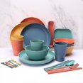 thumbnail image 3 of Unbreakable Dinnerware Sets Camping Plates And Bowls Set Plastic Picnic Dinner Sets, 3 of 4