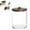 A, variante sur Grande Vente! Huayishang Rangement Textile Maison, Étui de Rangement, Conteneur Rond Portable en Acrylique pour Plusieurs Produits de Beauté Idéal pour Organiser les Maquillages et Tampons en Coton