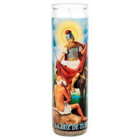 Veladora 602499161035 Mexico San Martin Caballero Tall Candle