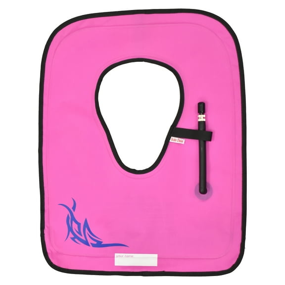 Scuba Choice Adult Snorkel Vest w/ Tribal Graphic & Name Box, Purple, Large