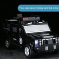 thumbnail image 3 of kurtrusly Saving Pot Code Money Box Children Toy ABS Battery Paper Money Coin Bank, Black, 3 of 7