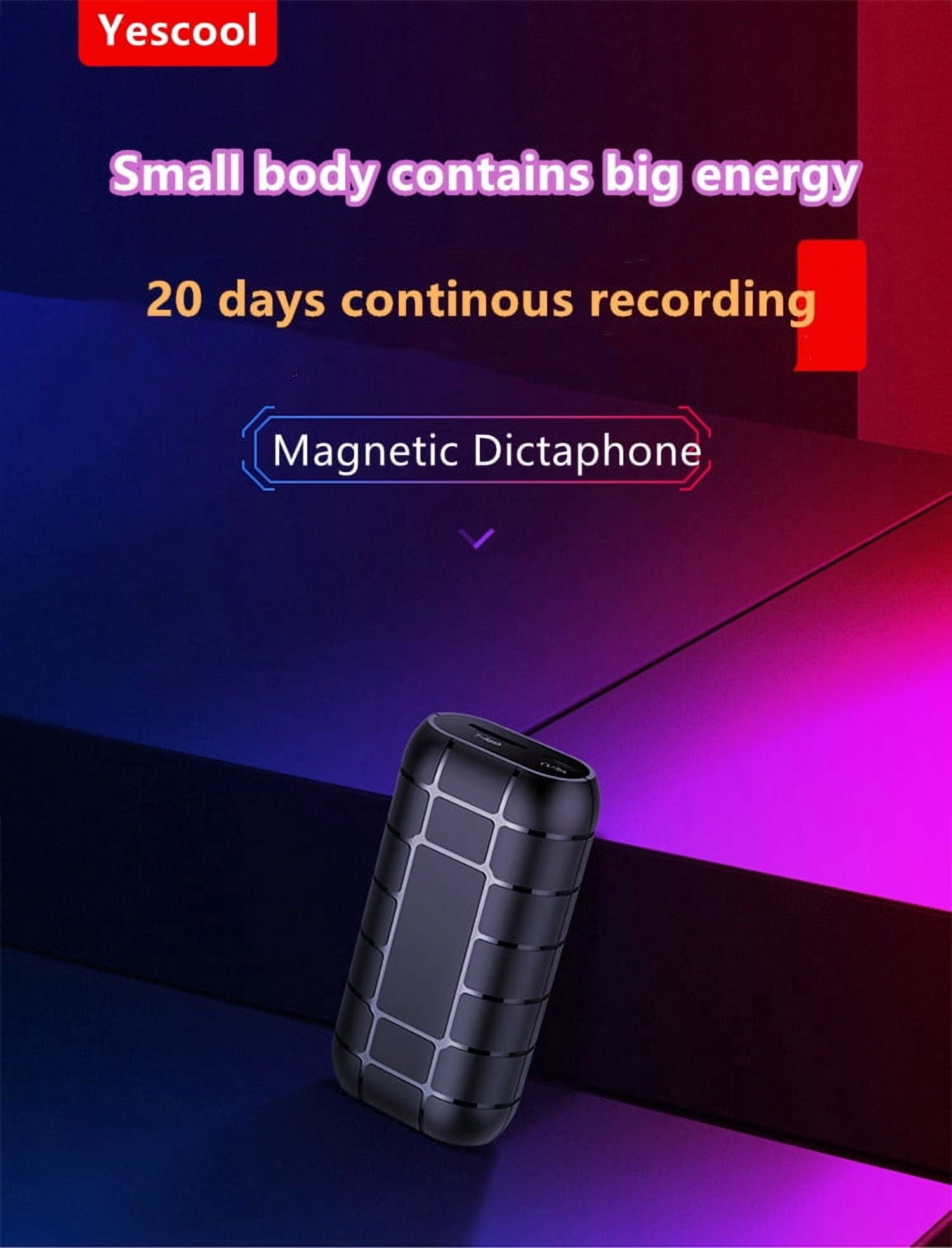 Amoi B800LI HD Noise Reduction Digital Voice Recorder, Black No memory