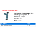 thumbnail image 2 of Fuel Injector - Compatible with 2001 - 2003 Dodge Intrepid 2.7L V6 2002, 2 of 2