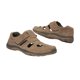 thumbnail image 1 of Atlas For Men - Sandalias de Cuero Tira Adhesiva para Hombre (Beige), 1 of 3